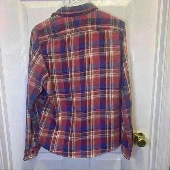 Tailor Vintage Men's Small Luxe Performance Flannel - Picture 3 of 6